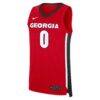 Blue Cain Georgia Bulldogs Nike NIL Men's Basketball Replica Player Jersey - Red - Side View