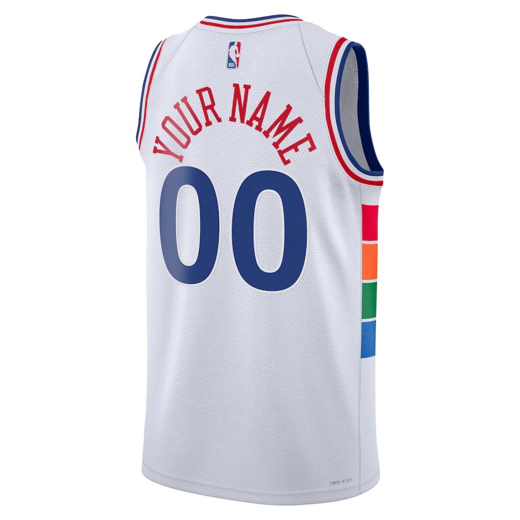 Philadelphia 76ers Nike Unisex 2024/25 Custom Swingman Jersey - City Edition