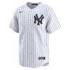 Giancarlo Stanton New York Yankees Nike Home Limited Player Jersey - White - Side View
