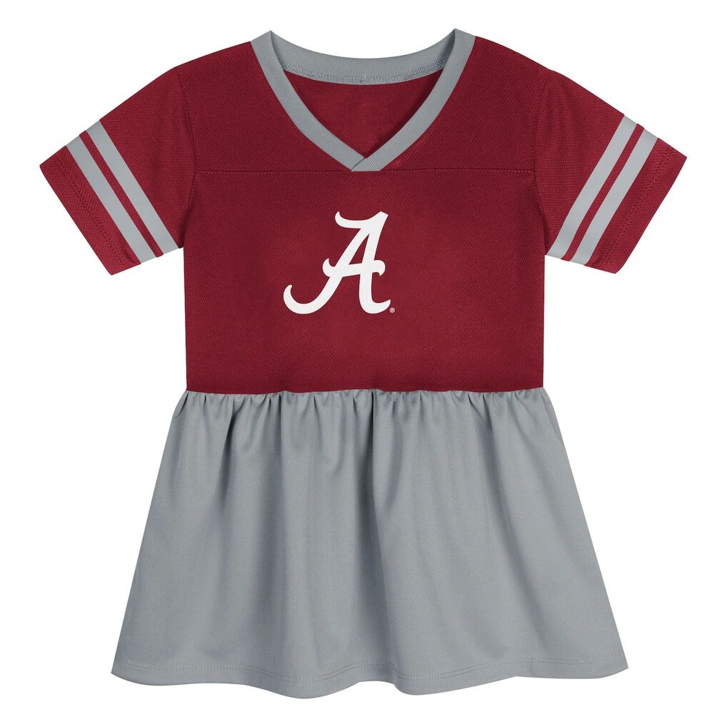 Alabama Crimson Tide Outerstuff Toddler Toddler Stadium Light Fashion Jersey - Red/Gray
