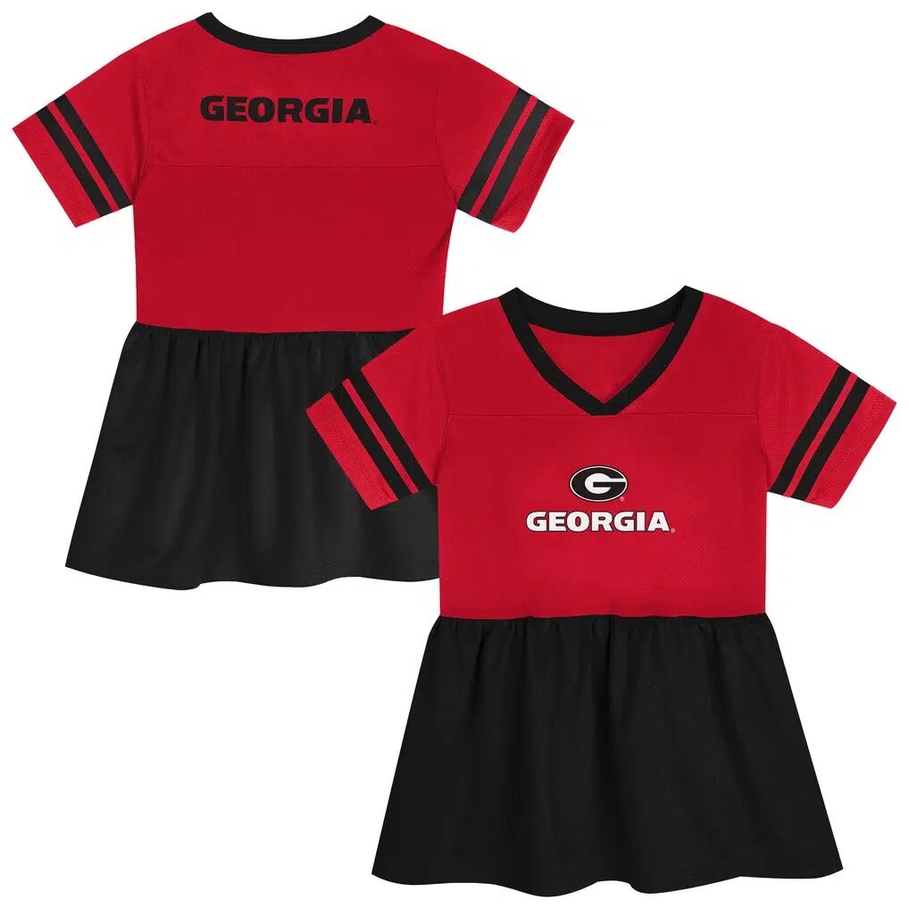 Georgia Bulldogs Outerstuff Toddler Toddler Stadium Light Fashion Jersey - Red/Black