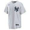 Giancarlo Stanton New York Yankees Nike Home Replica Player Jersey - White - Side View