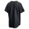 Cleveland Guardians Nike Replica Jersey - Black - Detail View