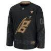 Carolina Hurricanes Fashion7 2024 Military Appreciation Custom Practice Jersey - Black - Side View