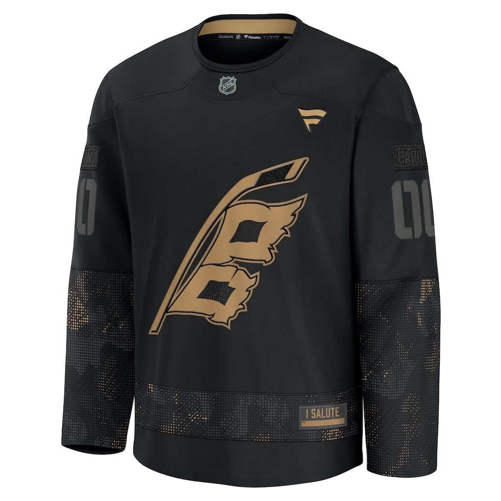 Carolina Hurricanes Fashion7 2024 Military Appreciation Custom Practice Jersey