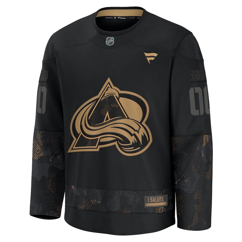Colorado Avalanche Fashion7 2024 Military Appreciation Custom Practice Jersey