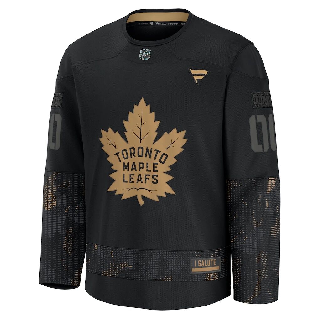 Toronto Maple Leafs Fashion7 2024 Military Appreciation Custom Practice Jersey