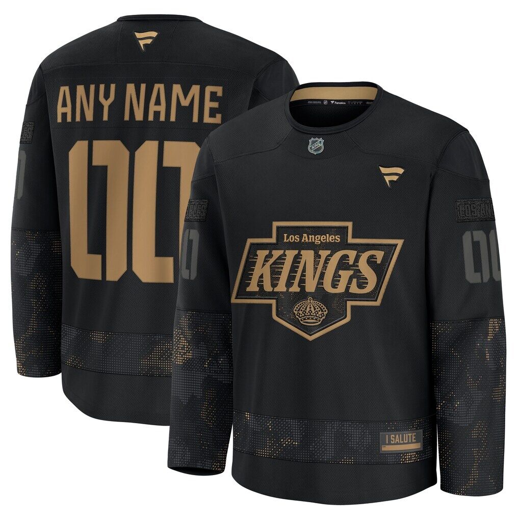 Los Angeles Kings Fashion7 2024 Military Appreciation Custom Practice Jersey