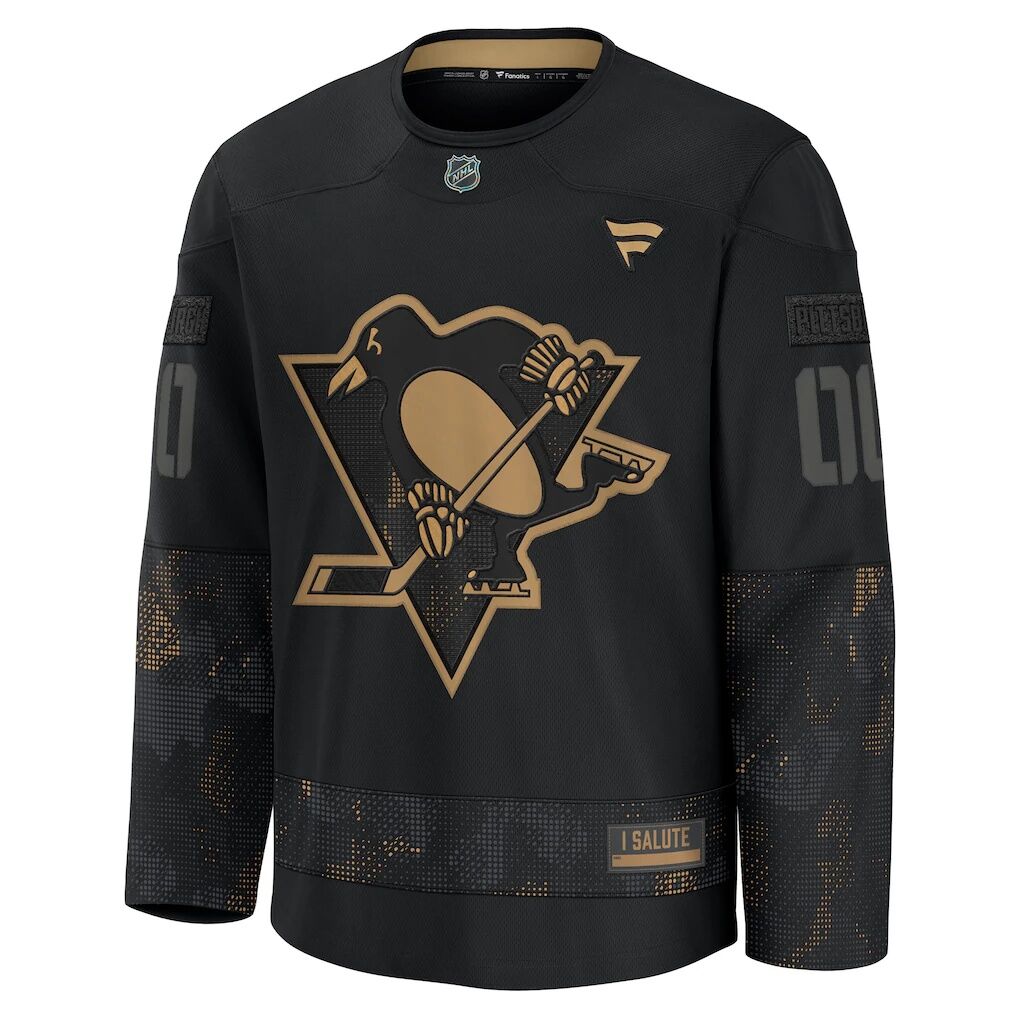 Pittsburgh Penguins Fashion7 2024 Military Appreciation Custom Practice Jersey