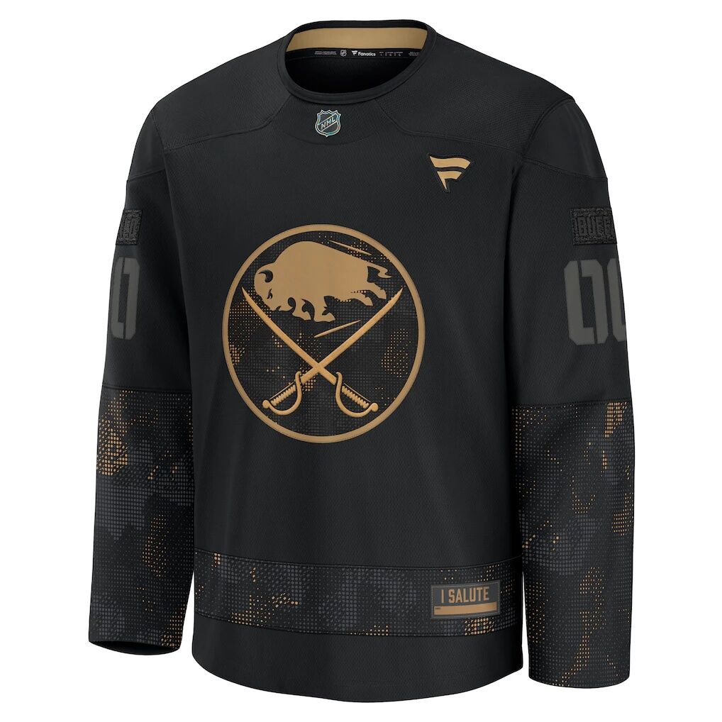 Buffalo Sabres Fanatics 2024 Military Appreciation Custom Practice Jersey