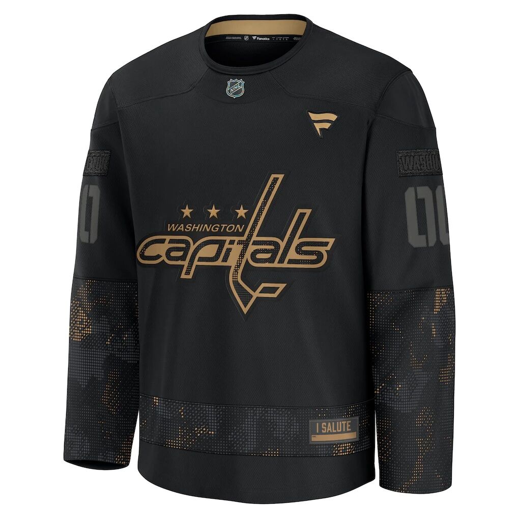Washington Capitals Fashion7 2024 Military Appreciation Custom Practice Jersey