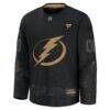 Tampa Bay Lightning Fashion7 2024 Military Appreciation Custom Practice Jersey - Black - Side View