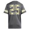 #25 Georgia Tech Yellow Jackets adidas Premier Jersey - Gray - Detail View