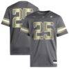 #25 Georgia Tech Yellow Jackets adidas Premier Jersey - Gray - Front View