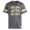 #25 Georgia Tech Yellow Jackets adidas Premier Jersey - Gray - Side View