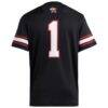 #1 Louisville Cardinals adidas Premier Strategy Jersey - Black - Detail View