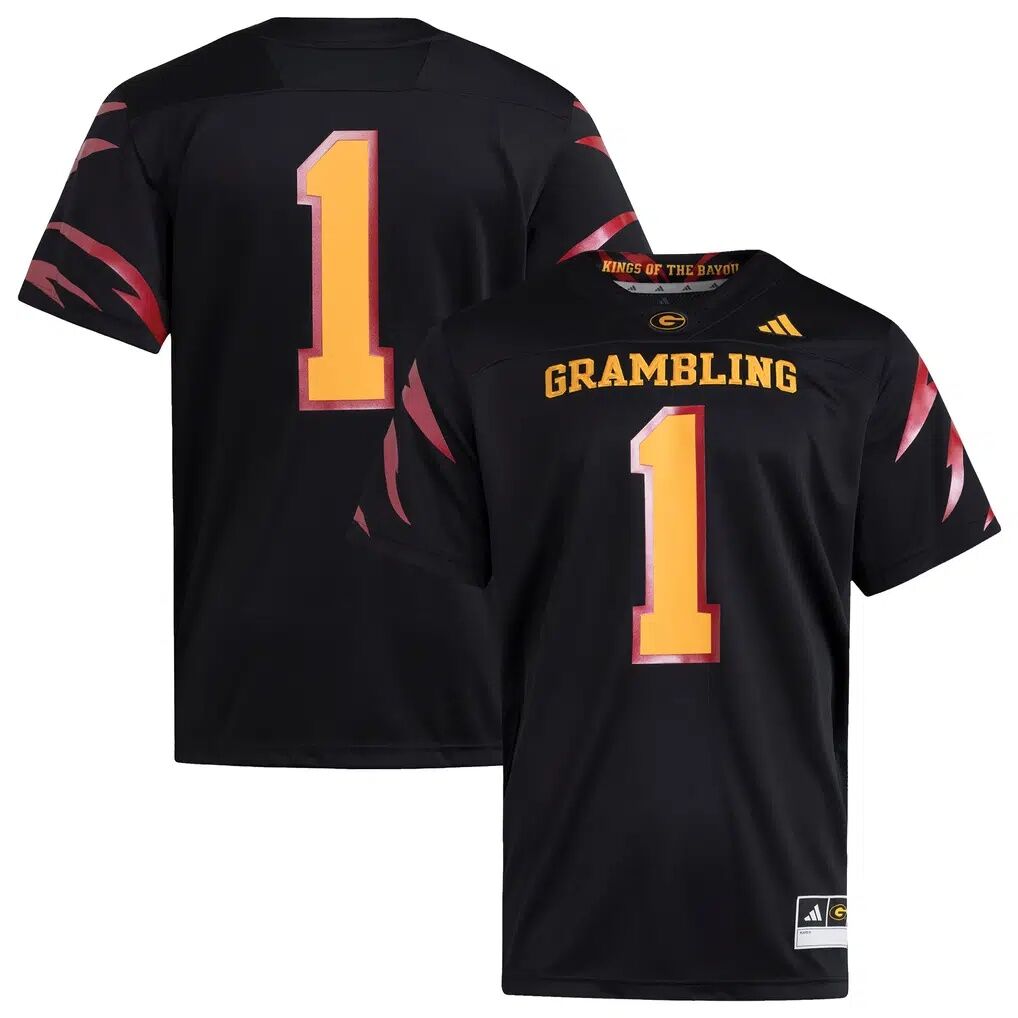 Grambling Tigers adidas Premier Strategy Jersey