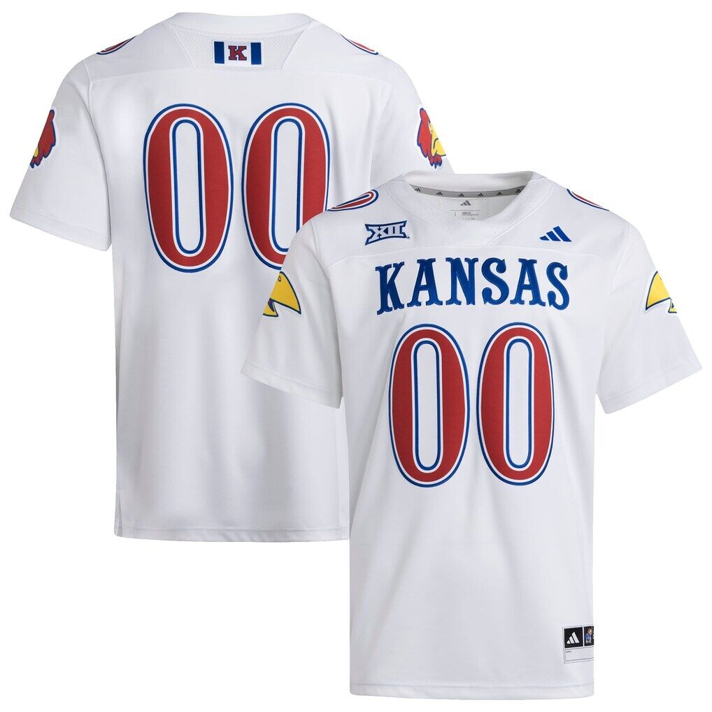 #00 Kansas Jayhawks adidas Premier Strategy Jersey
