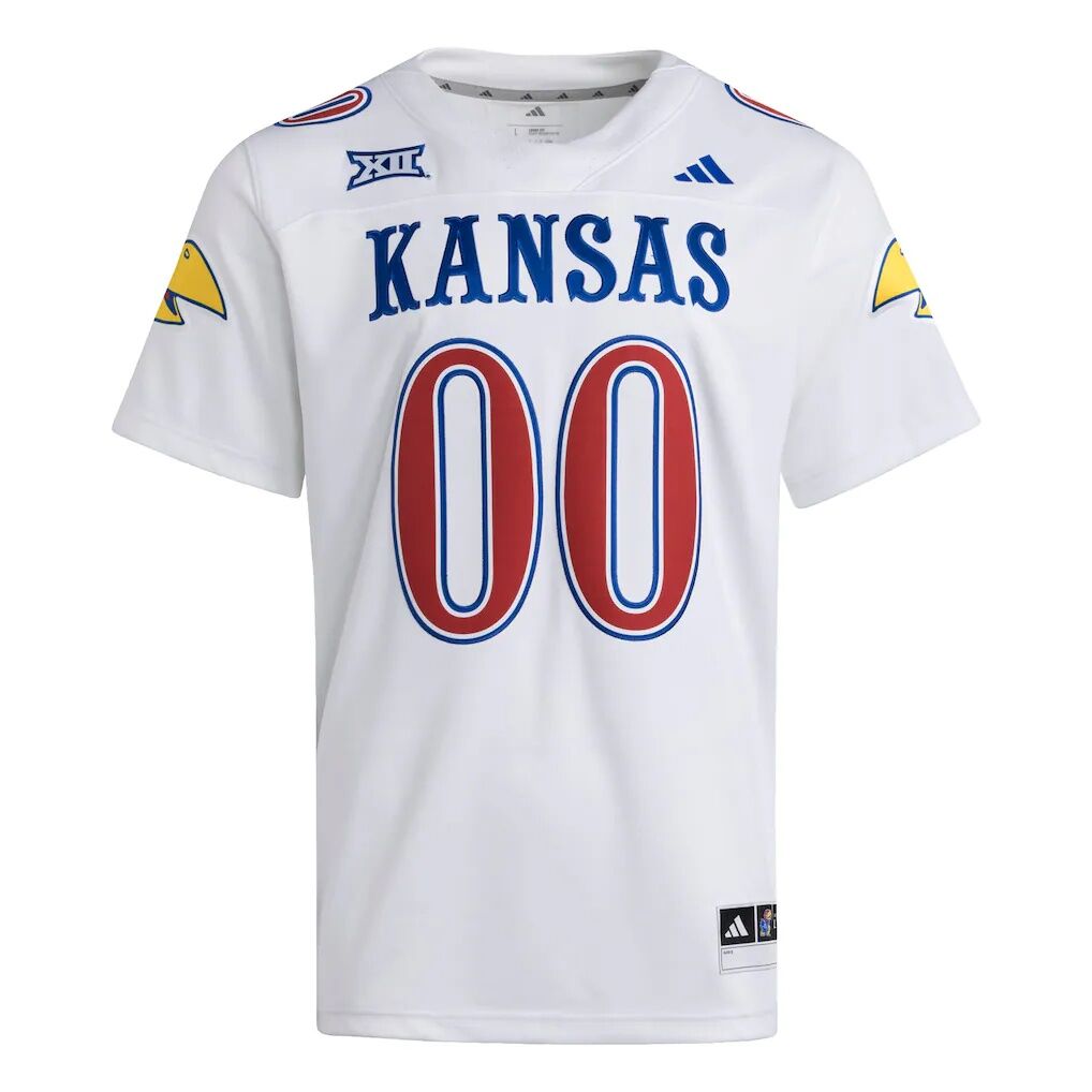 #00 Kansas Jayhawks adidas Premier Strategy Jersey