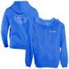 Everton 1863FC Wordmark Fleece Pullover Hoodie - Blue - Front View
