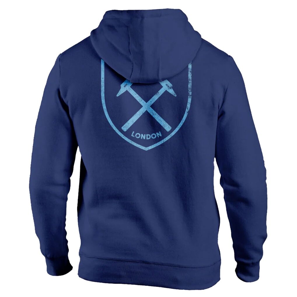 West Ham United 1863FC Wordmark Fleece Pullover Hoodie