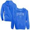Everton 1863FC Wordmark Fleece Pullover Hoodie - Blue - Front View