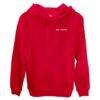 Brentford FC 1863FC Wordmark Fleece Pullover Hoodie - Red - Side View
