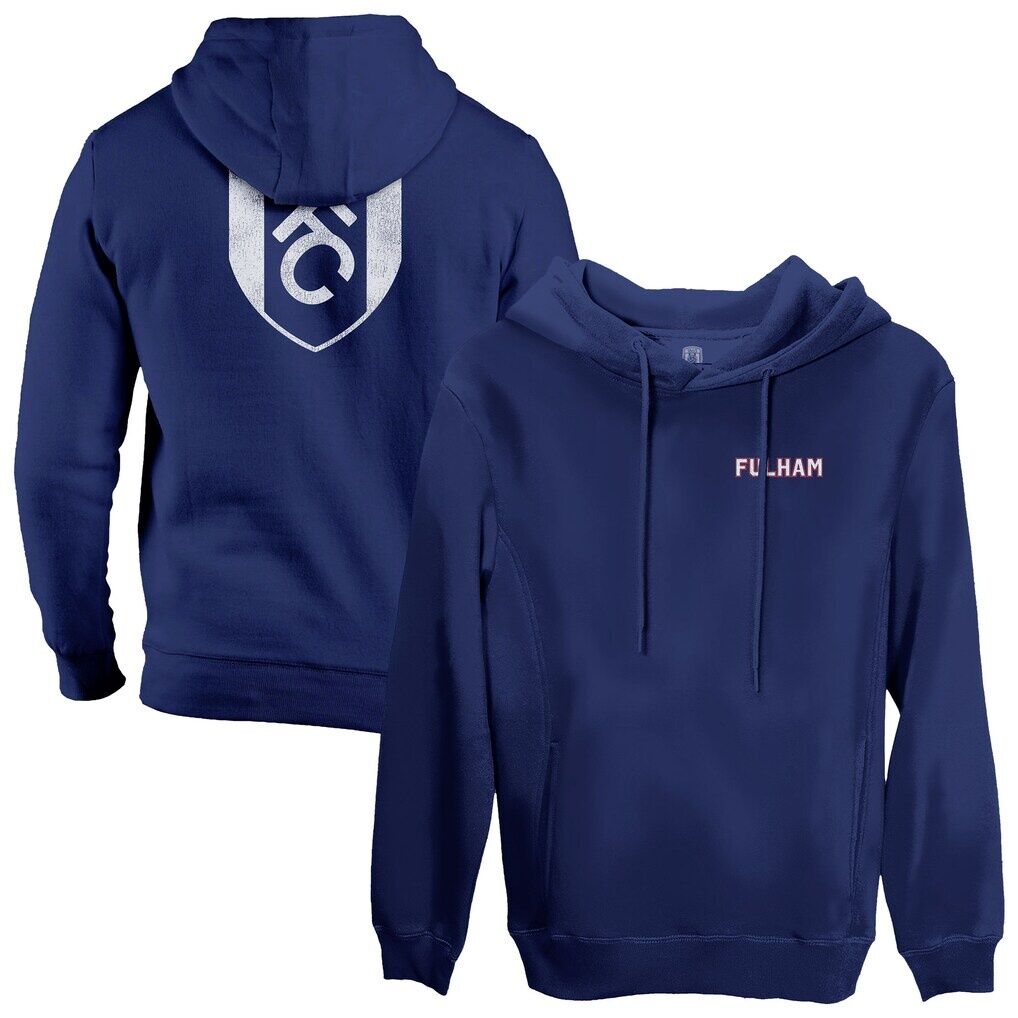 Fulham 1863FC Wordmark Fleece Pullover Hoodie