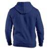 West Ham United 1863FC Mono Badge Fleece Pullover Hoodie - Navy - Detail View