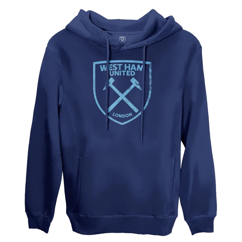 West Ham United 1863FC Mono Badge Fleece Pullover Hoodie