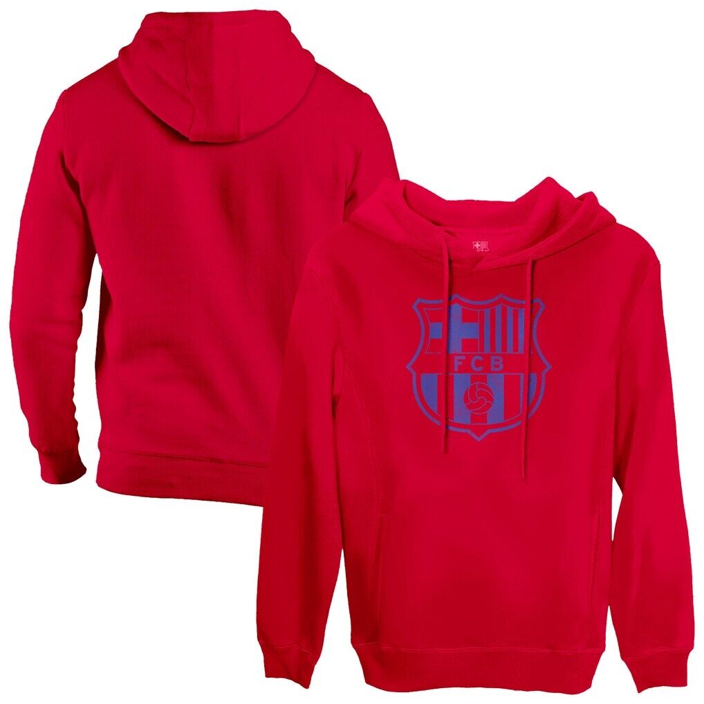 Barcelona 1863FC Mono Badge Fleece Pullover Hoodie