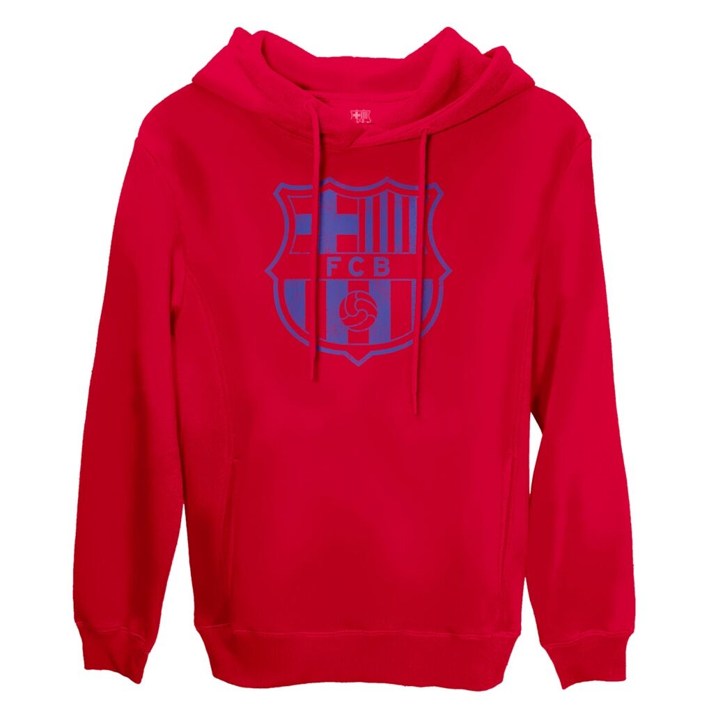 Barcelona 1863FC Mono Badge Fleece Pullover Hoodie