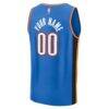 Oklahoma City Thunder Fashion7 Fast Break Custom Jersey - Blue - Detail View