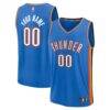 Oklahoma City Thunder Fashion7 Fast Break Custom Jersey - Blue - Front View