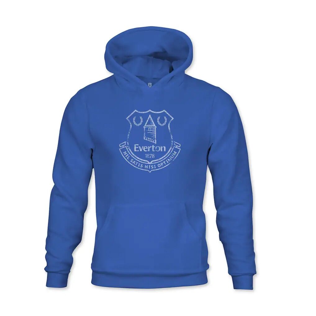 Everton 1863FC Youth Mono Badge Fleece Pullover Hoodie