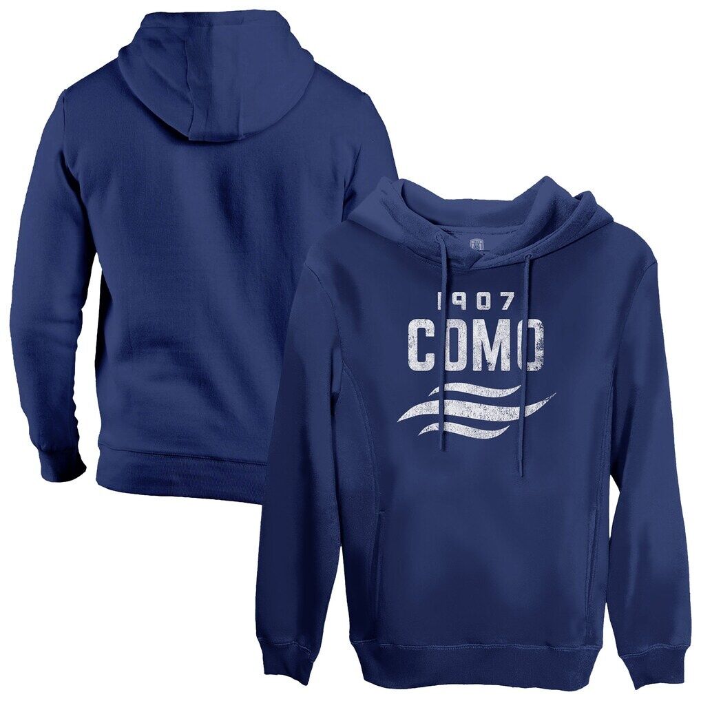 Como 1907 1863FC Mono Badge Pullover Hoodie