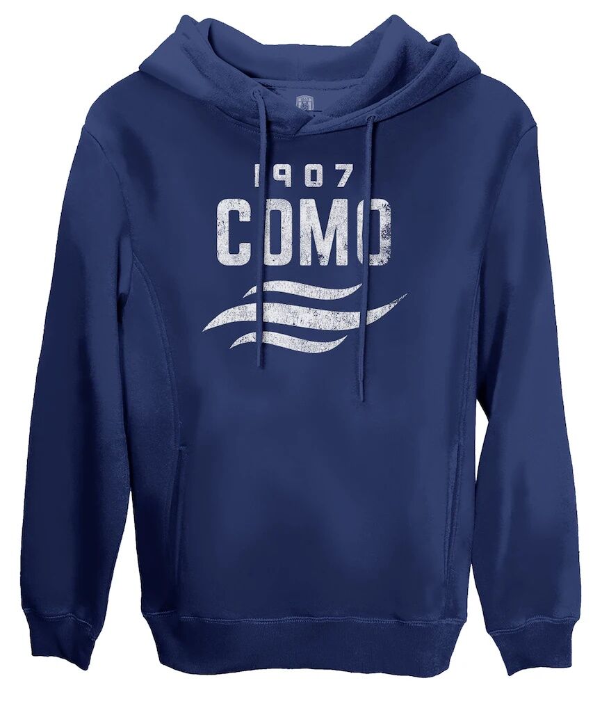Como 1907 1863FC Mono Badge Pullover Hoodie