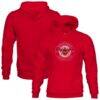 Brentford FC 1863FC Youth Color Badge Fleece Pullover Hoodie - Red - Front View
