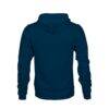 Fulham 1863FC Youth Mono Badge Fleece Pullover Hoodie - Navy - Detail View