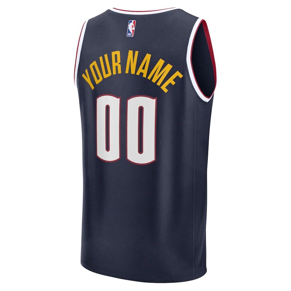 Denver Nuggets Fashion7 Fast Break Custom Jersey - Icon Edition