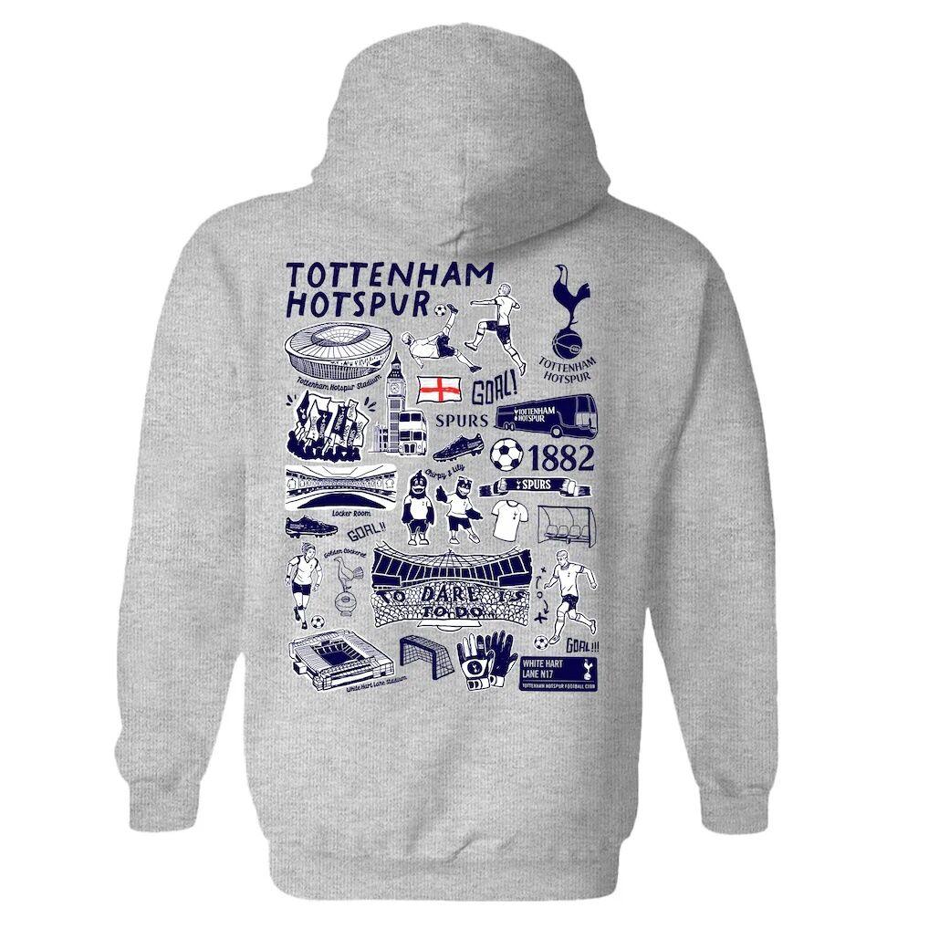 Tottenham Hotspur Vive La Fete Women's Impressions Artwork Pullover Hoodie