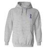 Tottenham Hotspur Vive La Fete Women's Impressions Artwork Pullover Hoodie - Gray - Side View