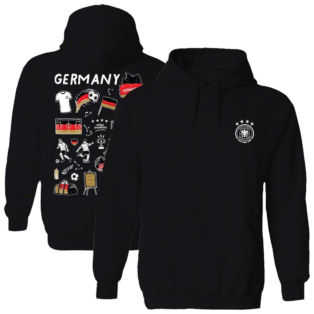 Germany National Team Vive La Fete Women’s Impressions Artwork Pullover Hoodie