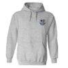 Barcelona Vive La Fete Women's Impressions Artwork Pullover Hoodie - Gray - Side View