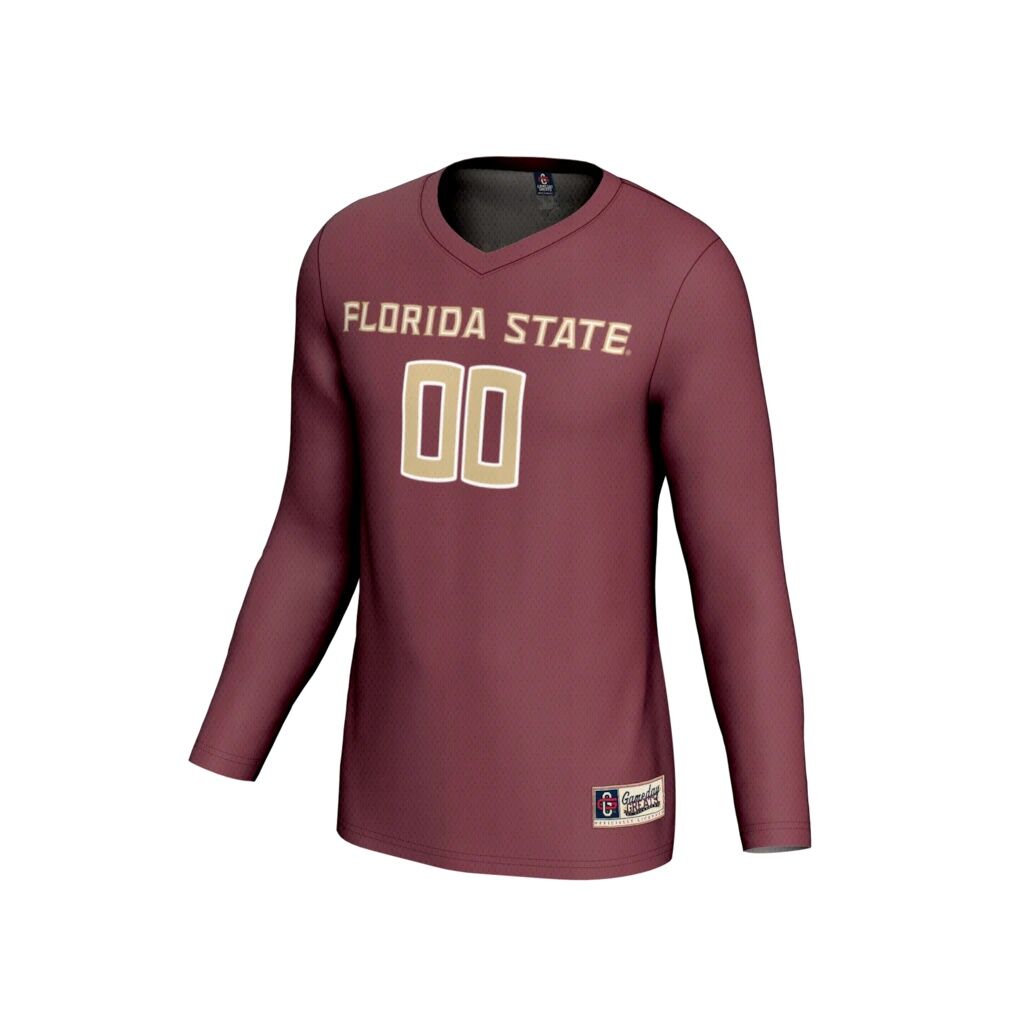 Florida State Seminoles GameDay Greats Youth NIL Pick-A-Player Women's Volleyball Fashion Jersey - Garnet