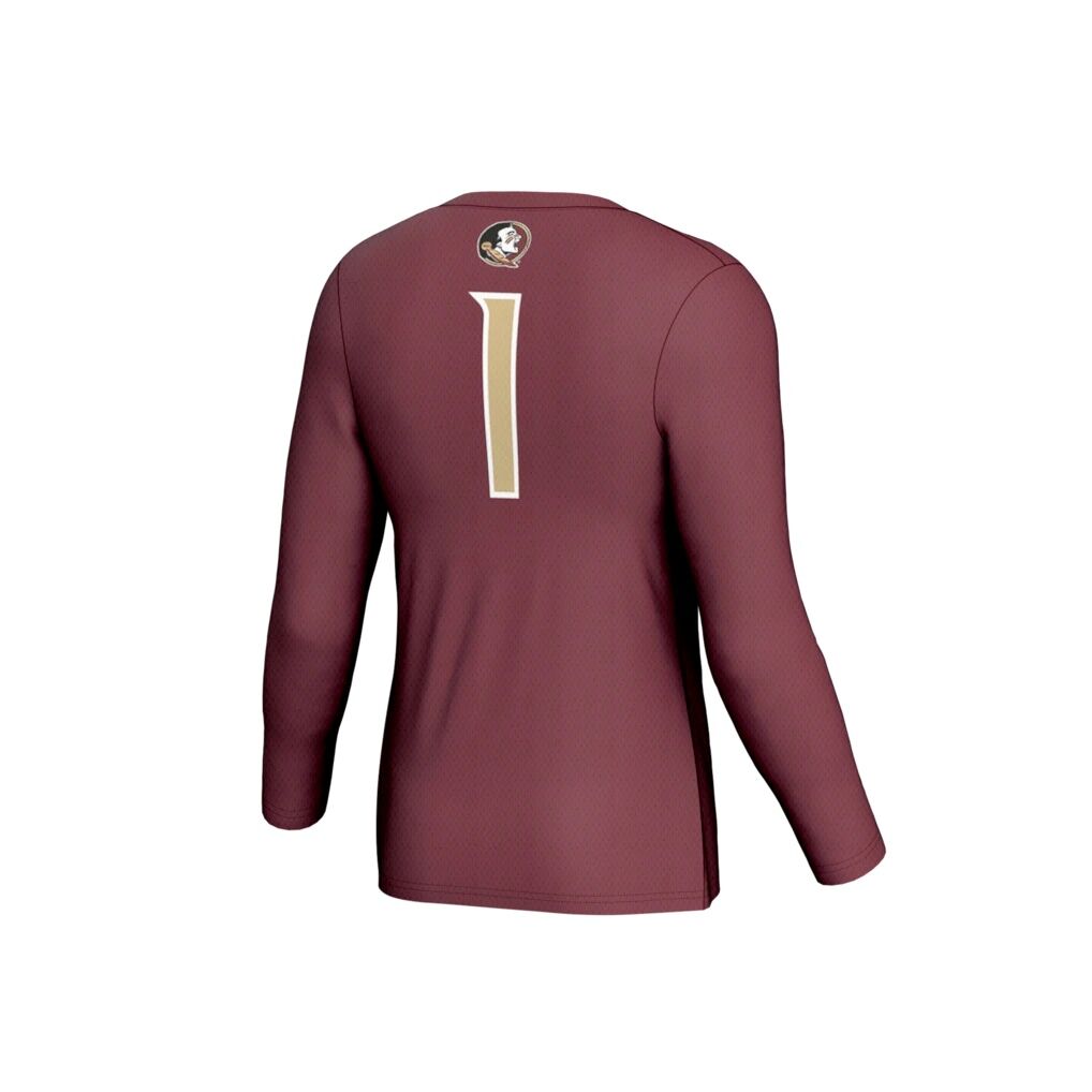 #1 Florida State Seminoles GameDay Greats Youth Collegiate Volleyball Fashion Jersey - Garnet