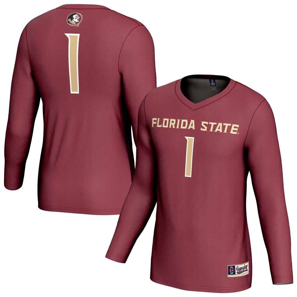 #1 Florida State Seminoles GameDay Greats Youth Collegiate Volleyball Fashion Jersey - Garnet