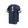 Gonzaga Bulldogs GameDay Greats Youth Collegiate Baseball Fashion Jersey - Navy - Detail View