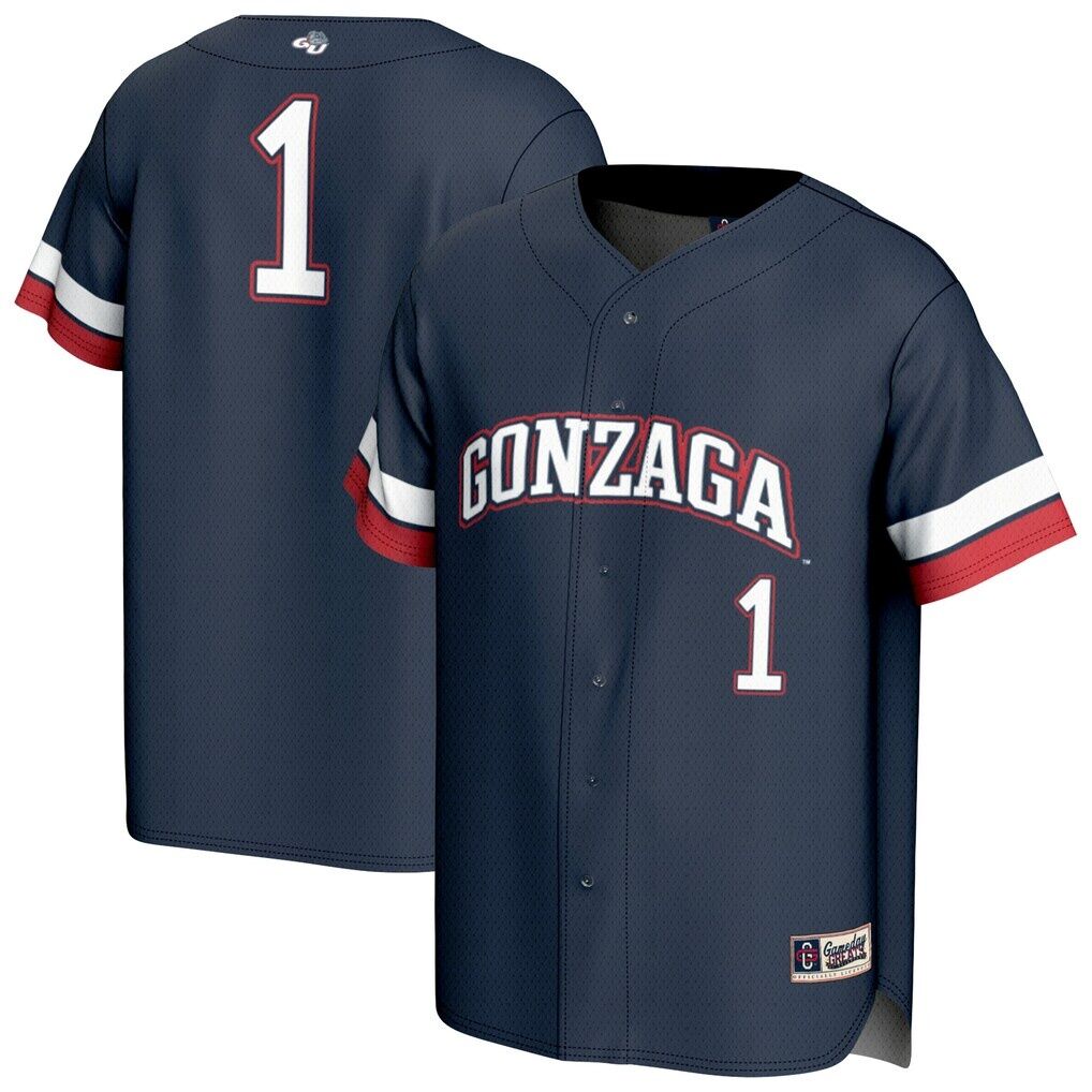 Gonzaga Bulldogs GameDay Greats Youth Collegiate Baseball Fashion Jersey