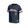 Gonzaga Bulldogs GameDay Greats Youth Collegiate Baseball Fashion Jersey - Navy - Side View